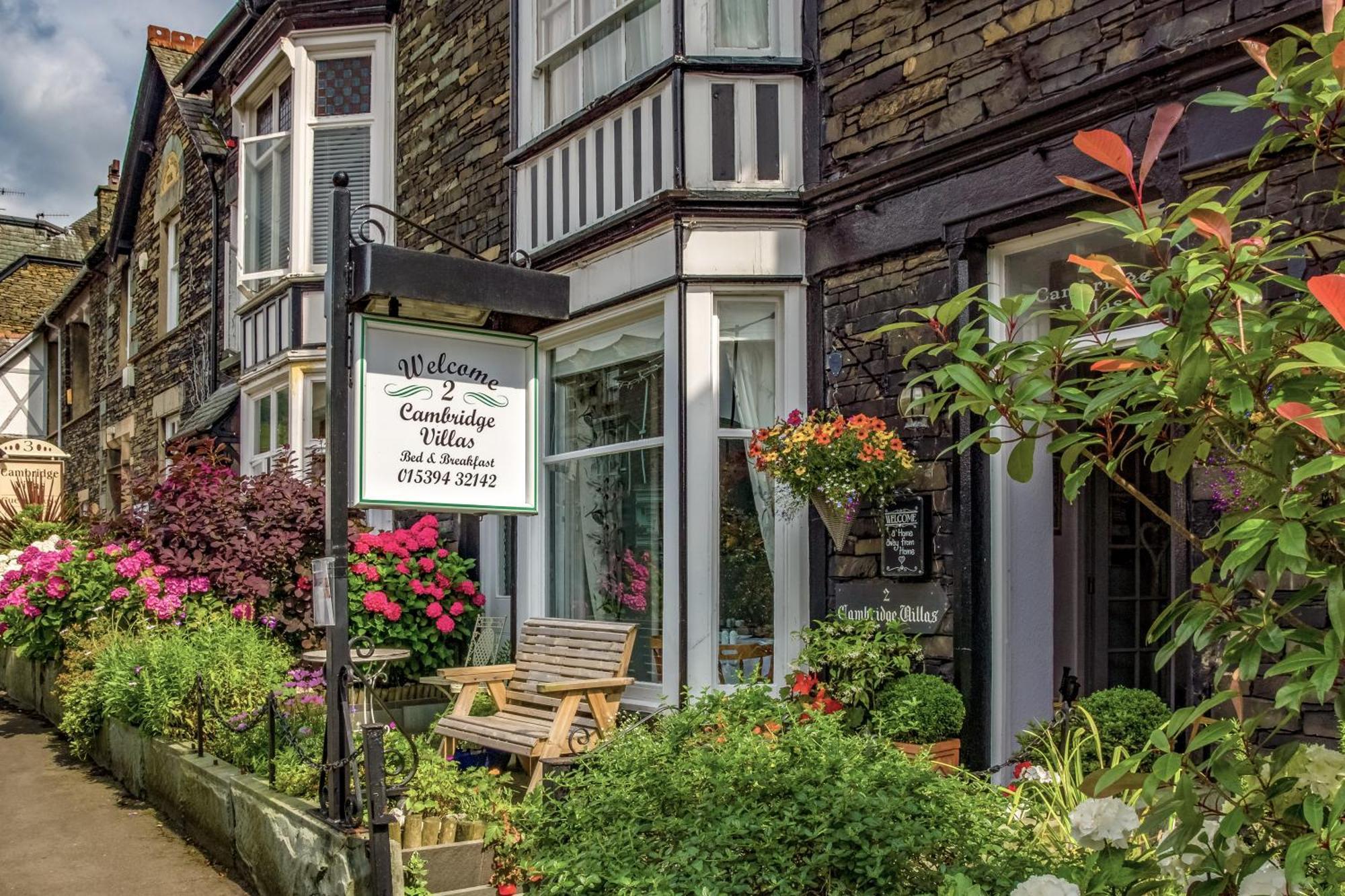 2 Cambridge Villas B & B Эмблсайд Экстерьер фото